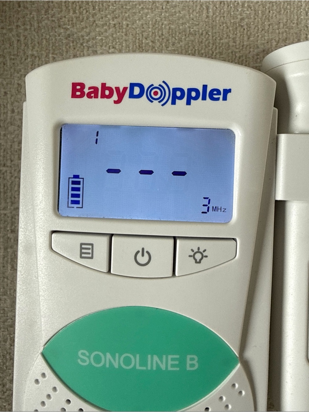 Baby Doppler Sonoline Bnew batteries